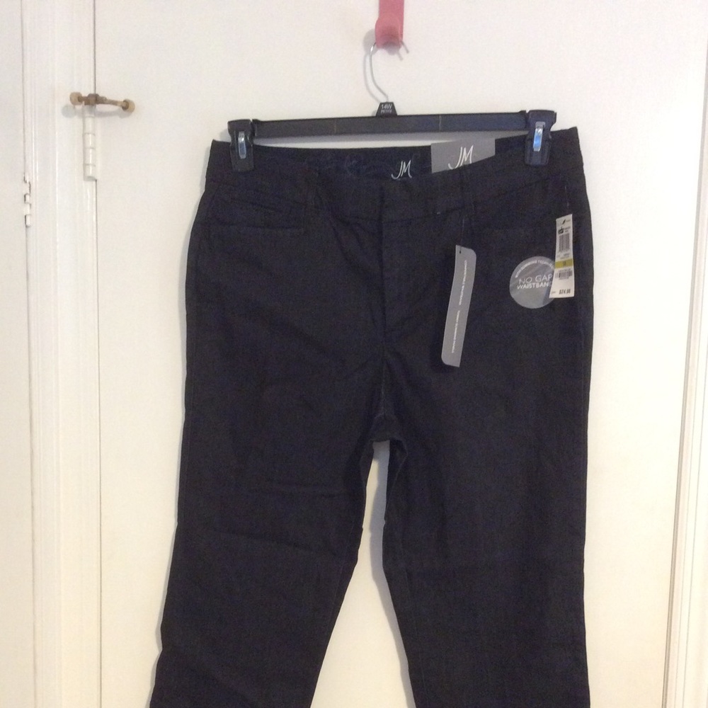 Denim slacks